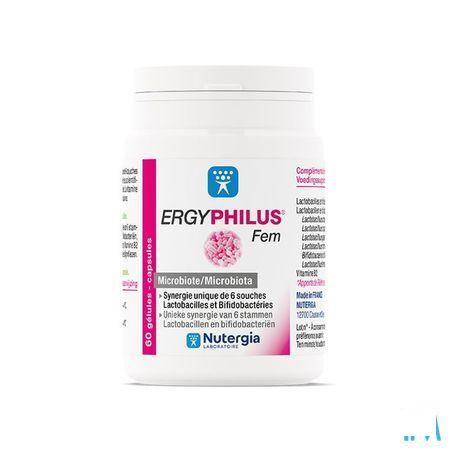 Ergyphilus Fem Caps 60  -  Laboratoire Nutergia