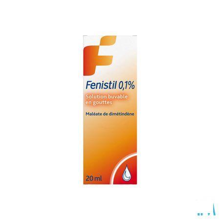 Fenistil 0,1% Drinkbare Oplossing 1 mg/ml Druppels 20 ml