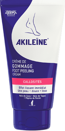 Akileine Bleue Creme Gommage Pieds Tbe 75 ml 102050  -  Asepta