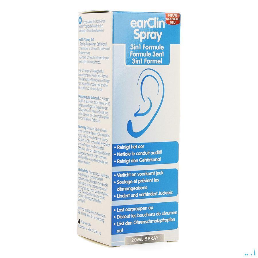 Earclin Spray 3en1 20 ml  -  Revogan