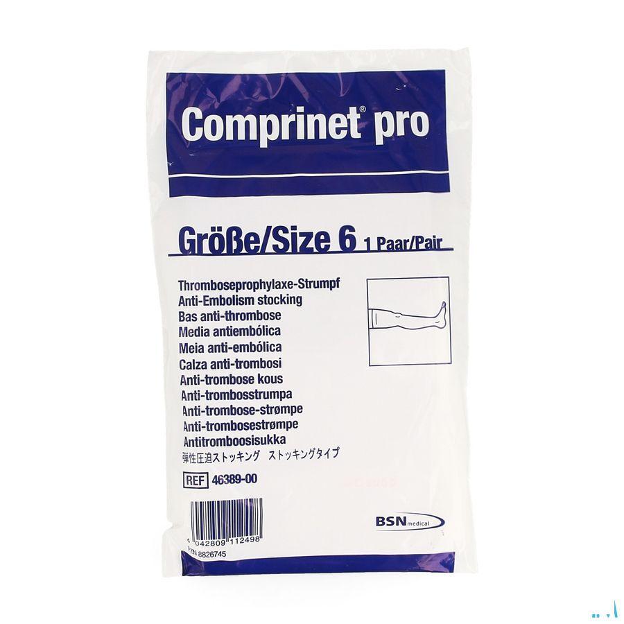 Comprinet Pro Thigh Bas Anti embolie T6 1pair 4638900