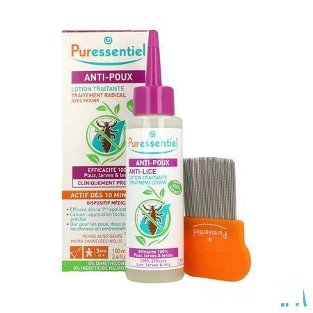 Puressentiel Anti-luizen 100 ml + Kam  -  Puressentiel