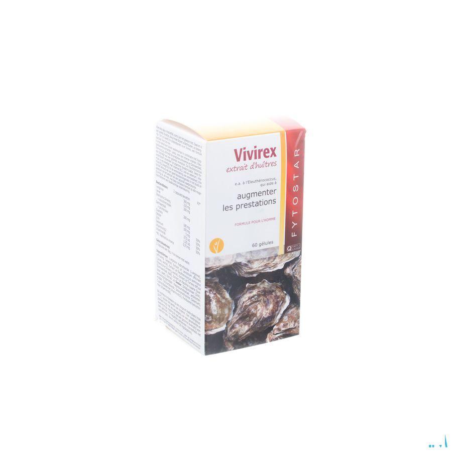 Fytostar Vivirex Extrait Huitres Capsule 60  -  Ocebio