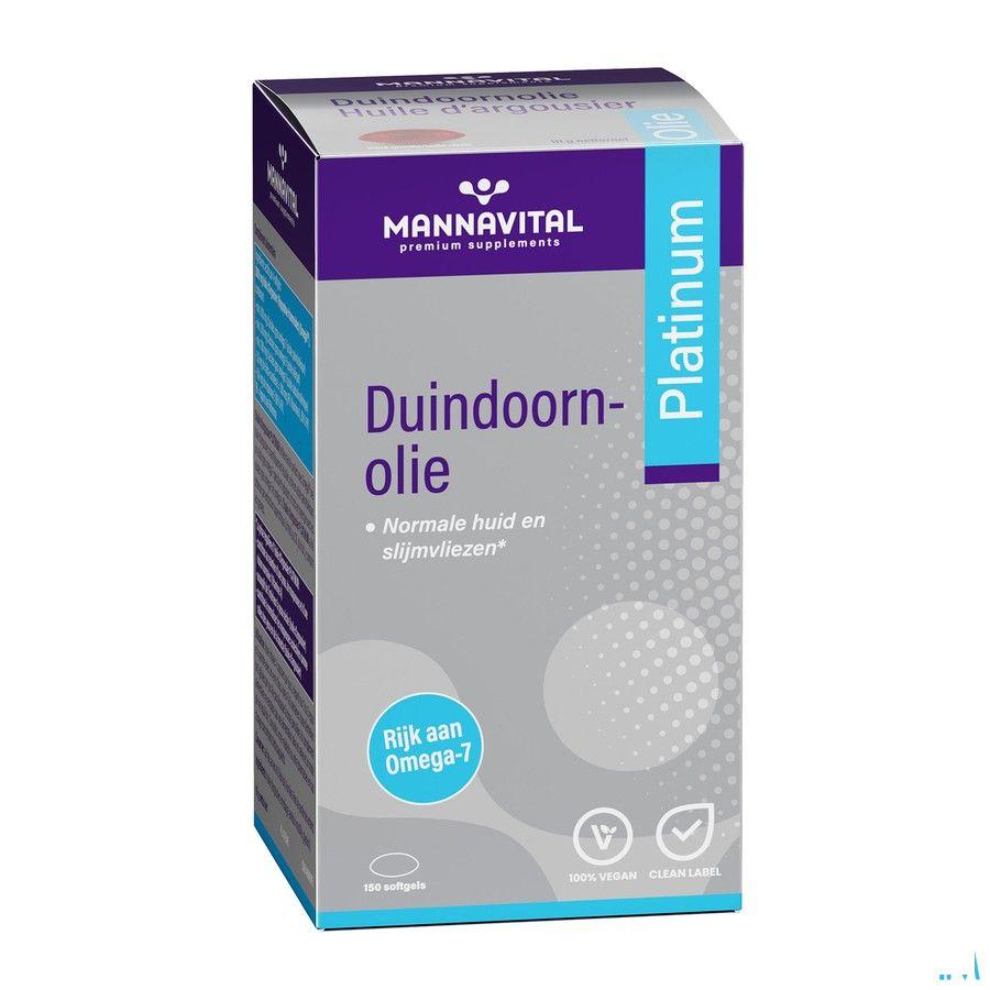 Mannavital Huile Argousier Platinum 150 V-softgels