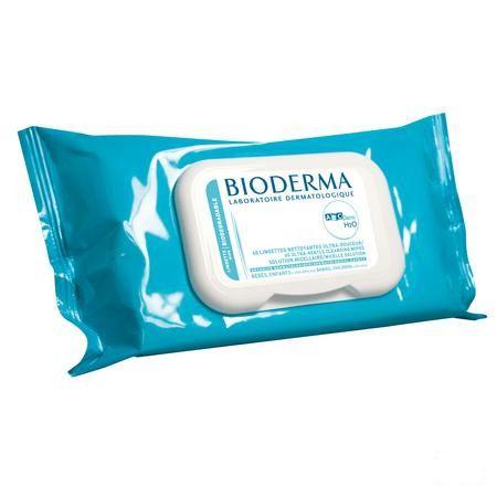 Bioderma Abc Derm H20 Reinig.doekjes zonder parab. 60