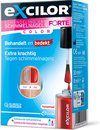 Excilor Forte Color Red Mycose Ongle 30 ml+ Vao 8 ml