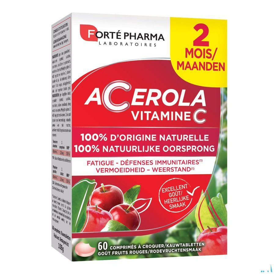 Energie Acerola kauwtabletten 60  -  Forte Pharma