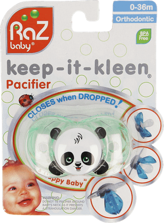 Raz Baby Keep It Clean Sucette Panky Panda  -  Solidpharma