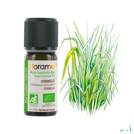 Florame He Citronnelle Bio 10 ml  -  Natur'Inov