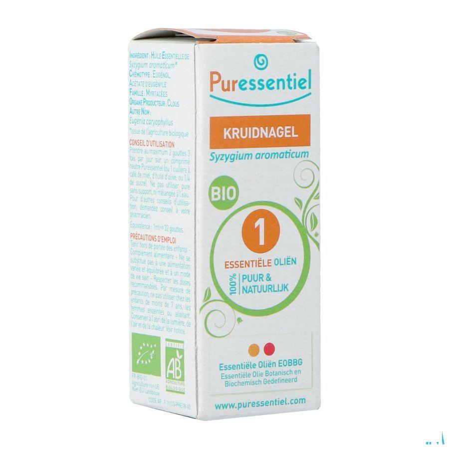 Puressentiel Eo Kruidnagel Bio Expert Essentiele Olie 5 ml  -  Puressentiel