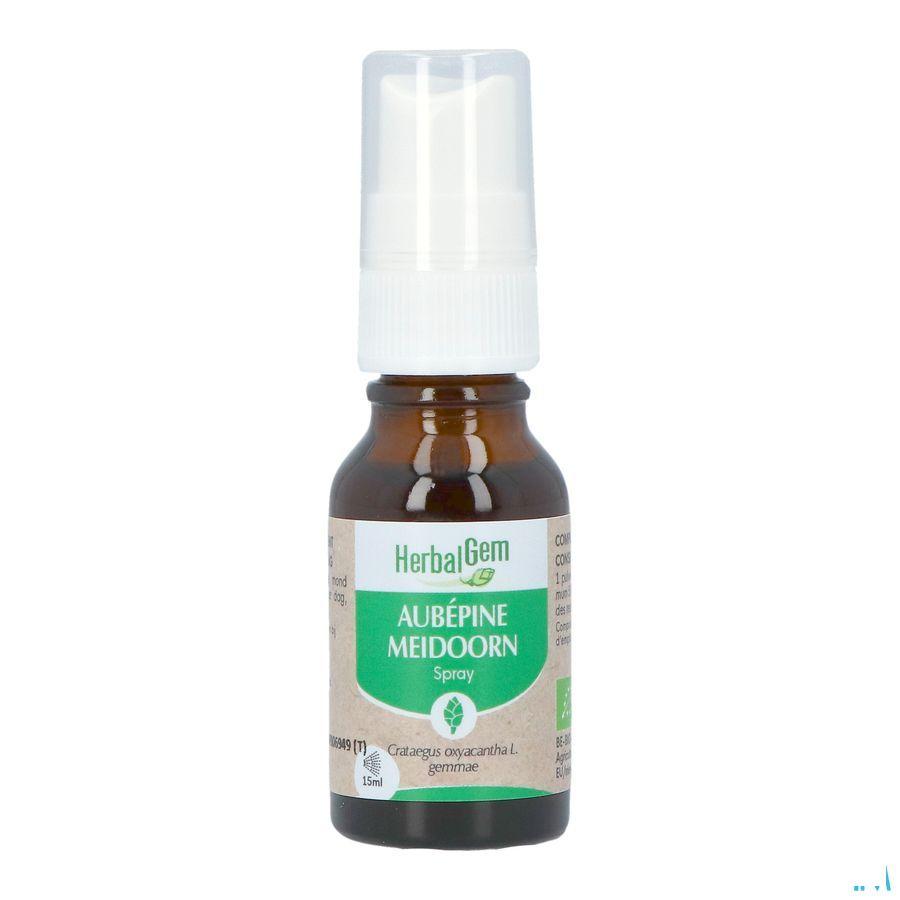 Herbalgem Meidoorn Bio Spray 15 ml