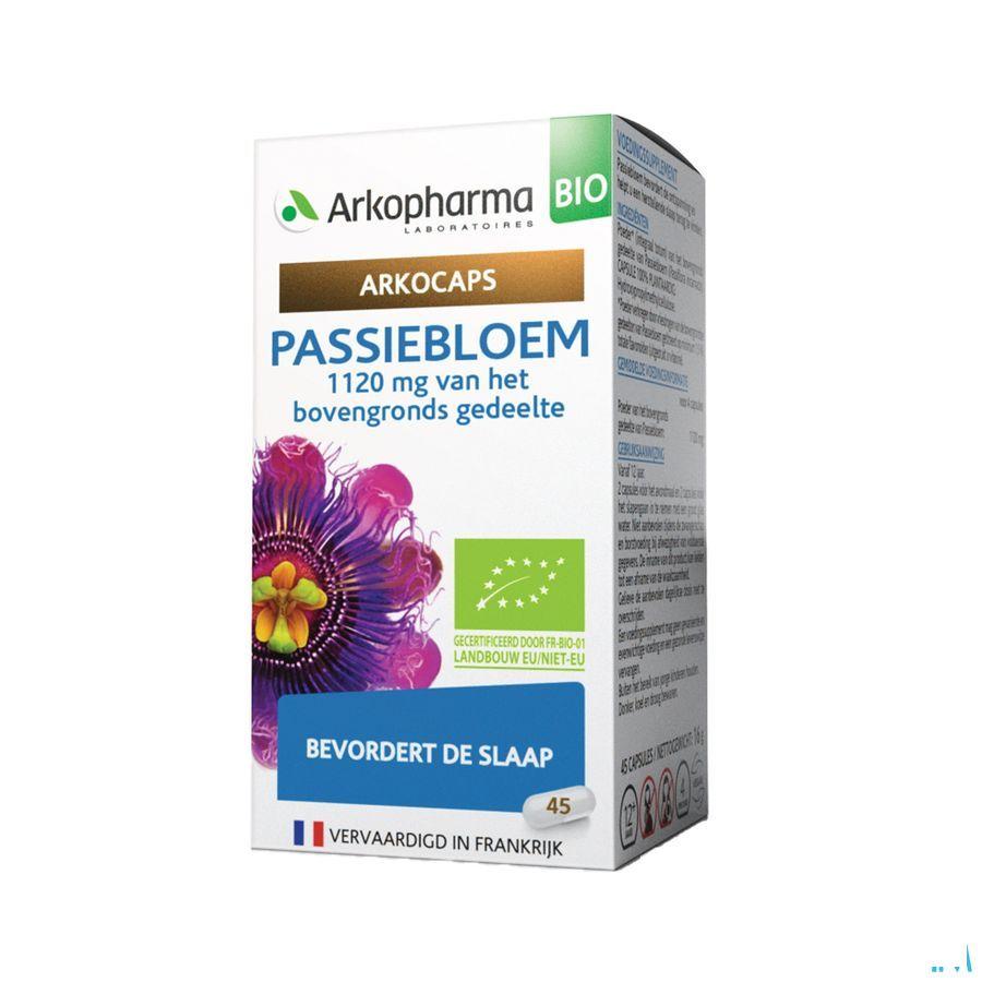 Arkocaps Passiebloem Bio Caps 45 Nf  -  Arkopharma