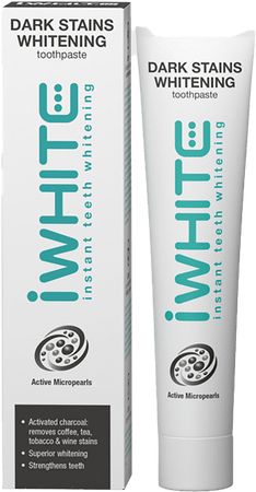 Iwhite Dark Stains Whit.Tandp.75  ml + Tandenborstel