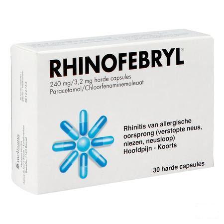 Rhinofebryl Capsule 30  -  Melisana