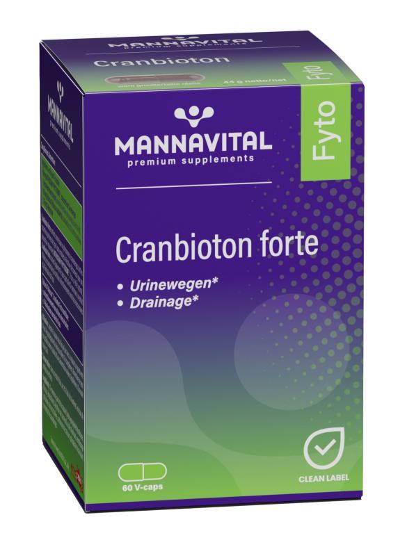 Mannavital Cranbioton Forte V-Capsule 60