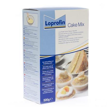 Loprofin Cake Mix Citroen Poeder 500 gr  -  Nutricia