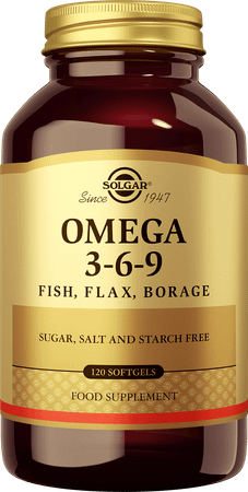 Solgar Omega 3-6-9 Softgel 120  -  Solgar Vitamins