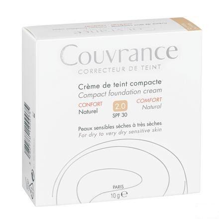 Avene Couvrance Creme Teint Tabletten 02 Naturel Conf.10 gr  -  Avene