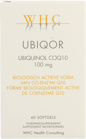 Ubiqor Ubiquinol 100 mg Softgels 60