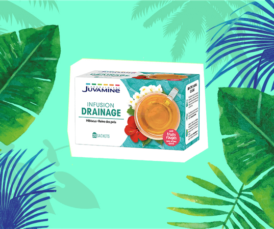 Juvamine Actieve Drainage Zakje 20x15 gr  -  Urgo Healthcare