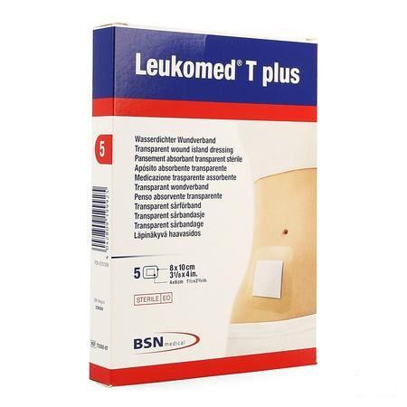 Leukomed T Plus Verband Ster 8,0cmx10cm 5 7238207 