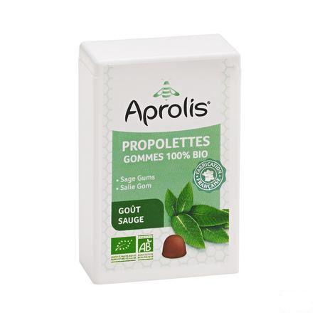 Aprolis Propolettes Sauge Bio Gomme 50 gr  -  Bio Life