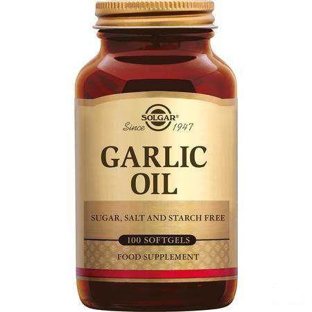 Solgar Garlic Oil (huile D'ail) Softgel 100  -  Solgar Vitamins