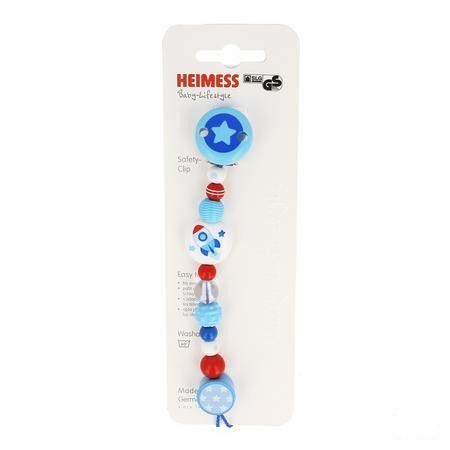 Heimess Fopspeenketting Plastic Raket  -  Bomedys
