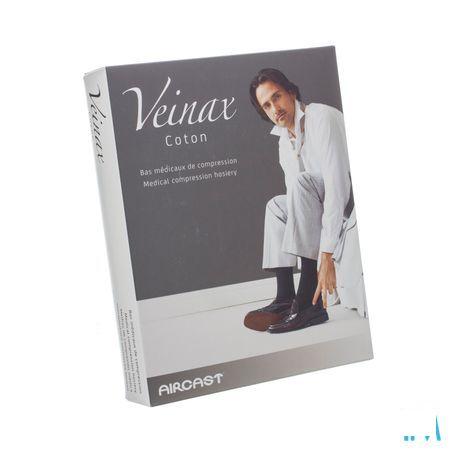 Veinax Chausset.homme Coton 2 Long Bl.marine 4
