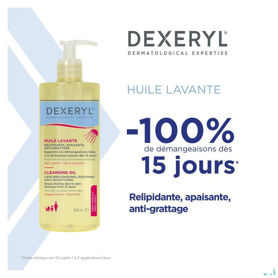 Dexeryl Huile Lavante Fl Pompe 500 ml