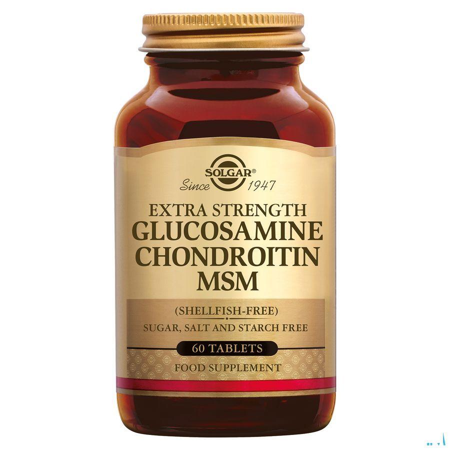 Glucosamine Chondroitin Msm ( zonder schaaldier)comp 60  -  Solgar Vitamins