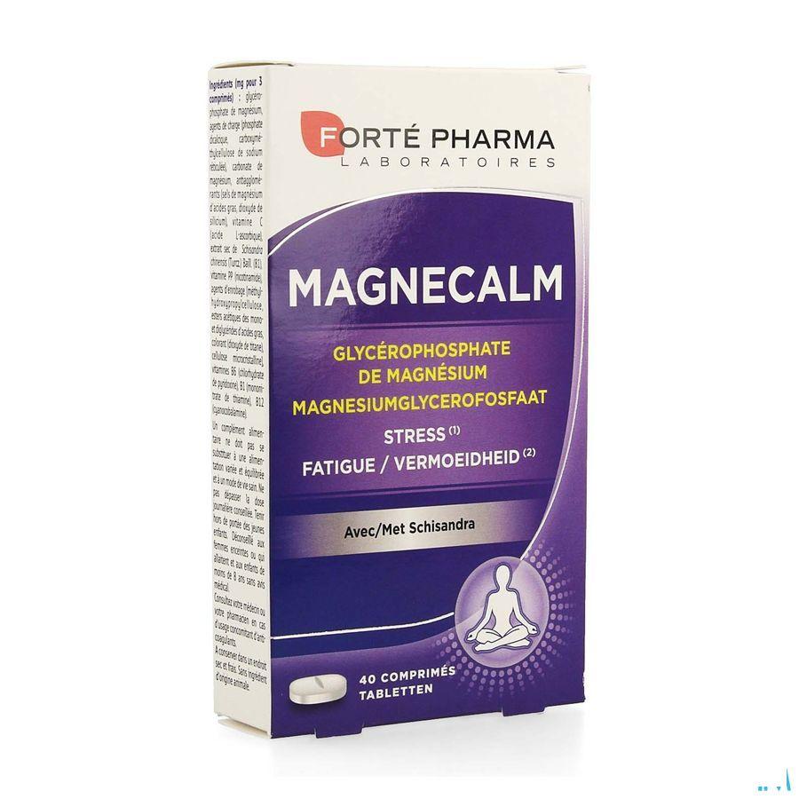 Magnecalm Glycerophosphate Magnesium Comprimes 40  -  Forte Pharma