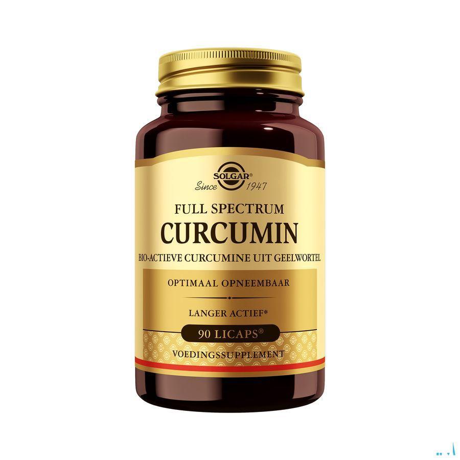 Solgar Full Spectrum Curcumin Softcaps 90  -  Solgar Vitamins