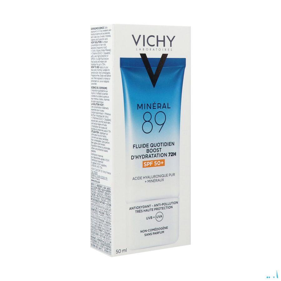 Vichy Mineral 89 Fluide Hydratation Spf50+ 50 ml