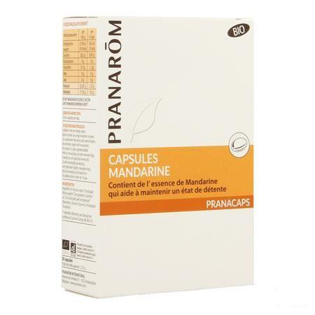 Mandarijn Bio Blister Capsule 2x15  -  Pranarom