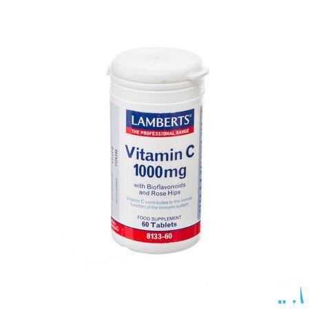 Lamberts Vitamine C 1000 mg Tr Tabletten 60  -  Health Benefits 08