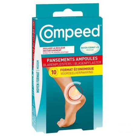 Compeed Blarenpleisters Medium Voordeelverpak. 10