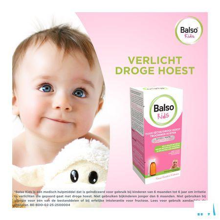 Balso Kids Hoestsiroop Z/Suiker 125ml + Pipet