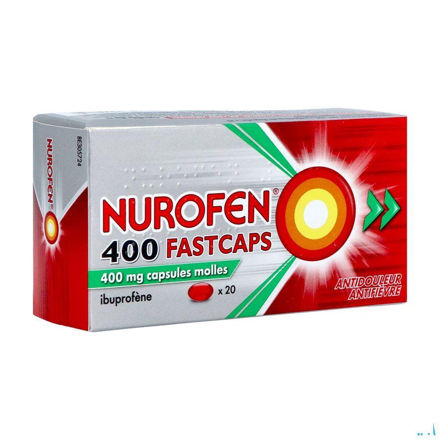 Nurofen 400 FastCapsule Capsule 20 X 400 mg