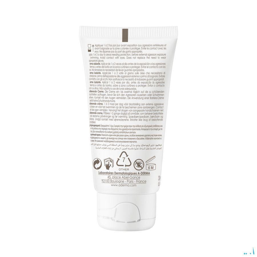 Aderma Dermalibour + Barrier Creme Isolerend 50 ml  -  Aderma