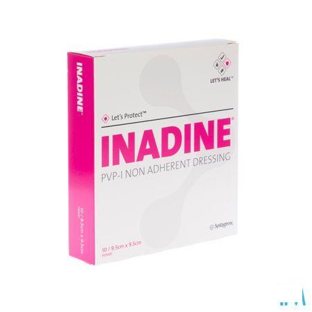 Inadine Cp Impreg. 9,5x 9,5cm 10 P01481  -  Gd Medical