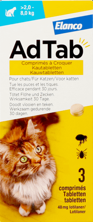 Adtab 48Mg Kat >2Kg-8Kg Kauwtabl 3