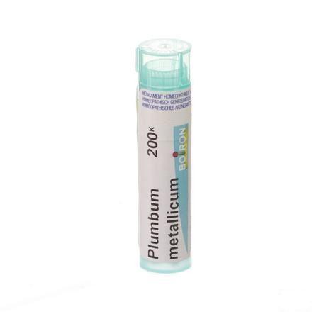 Plumbum Metallicum 200K Gr 4g  -  Boiron