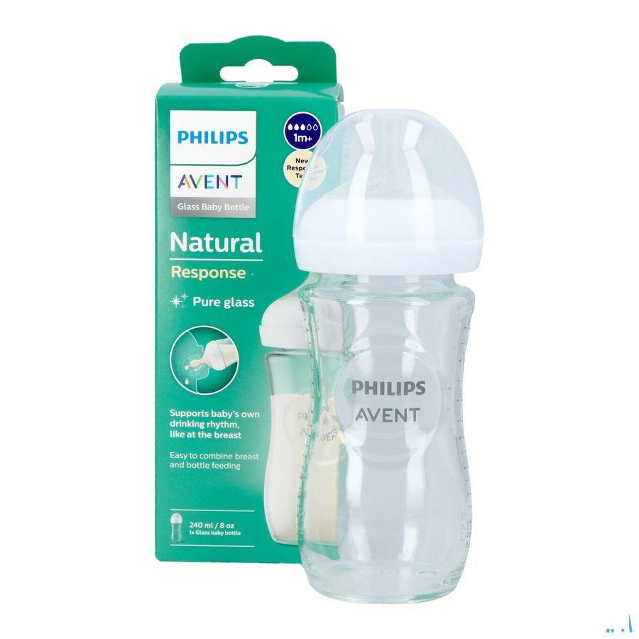 Philips Avent Natural 3.0 Zuigfles Glas 240 ml