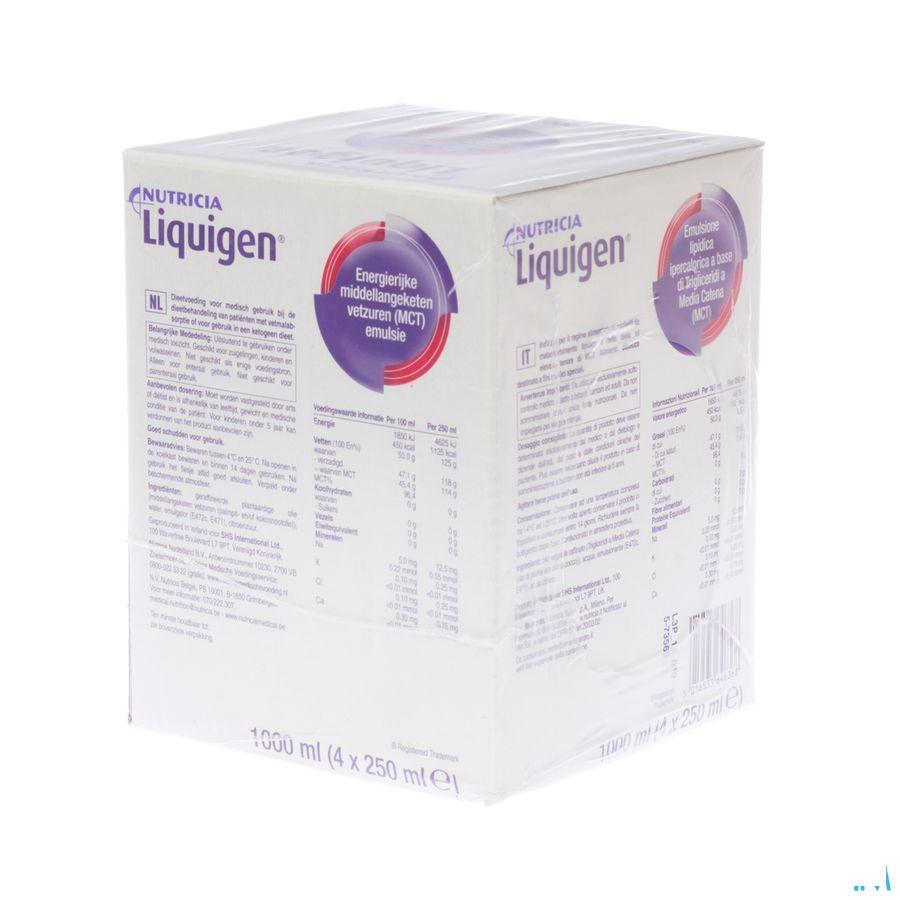 Liquigen Flacon Plast 4x250 ml 1457191  -  Nutricia
