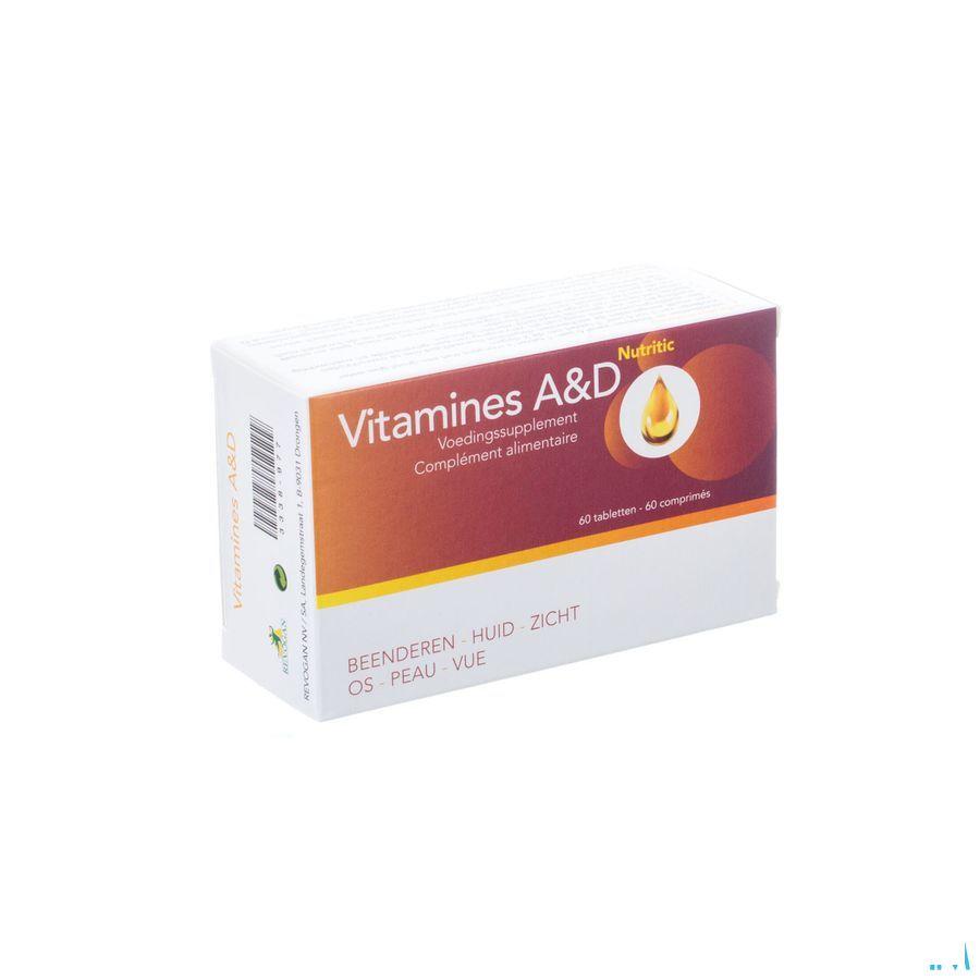 Vitamines A & d Nutritic Tabletten 60 7387  -  Revogan