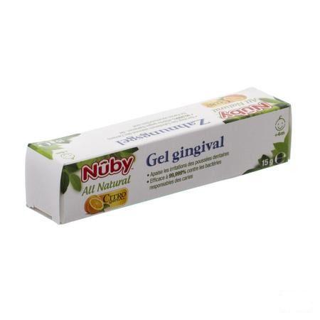 Nuby Citroganix Tandgel 15 gr - 4m +   -  New Valmar