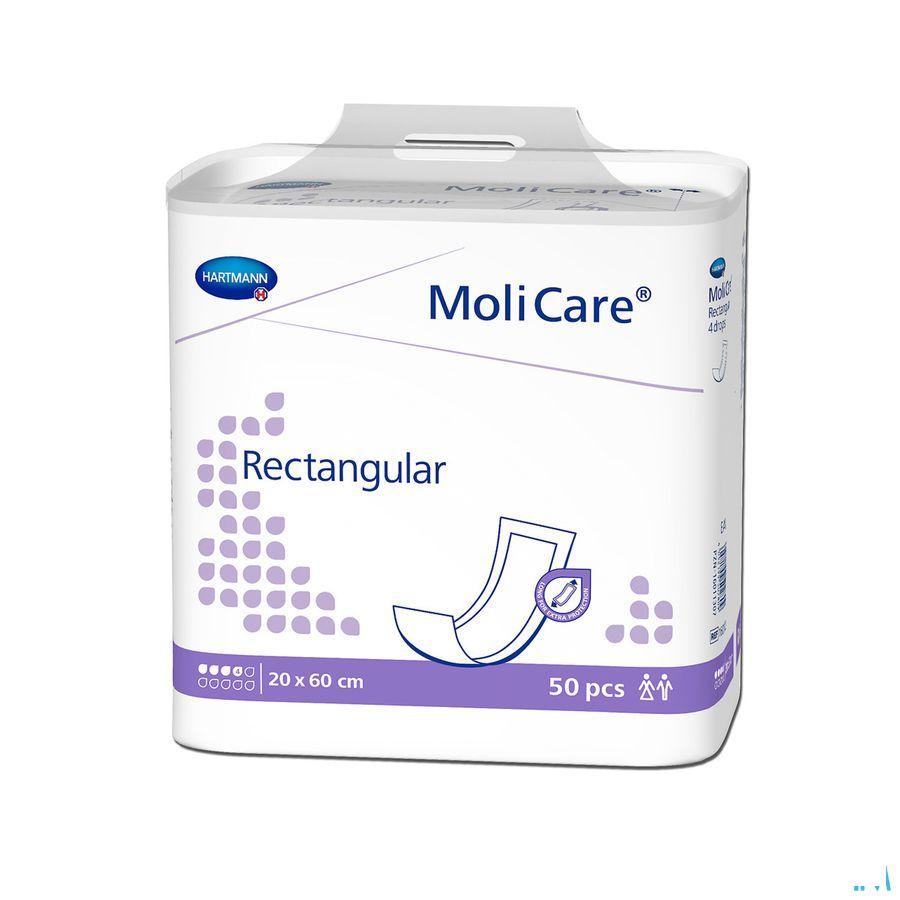 Molicare Rectangular 4 Drops 50  -  Hartmann