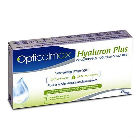 Opticalmax Hyaluron Plus 20x0,5 ml