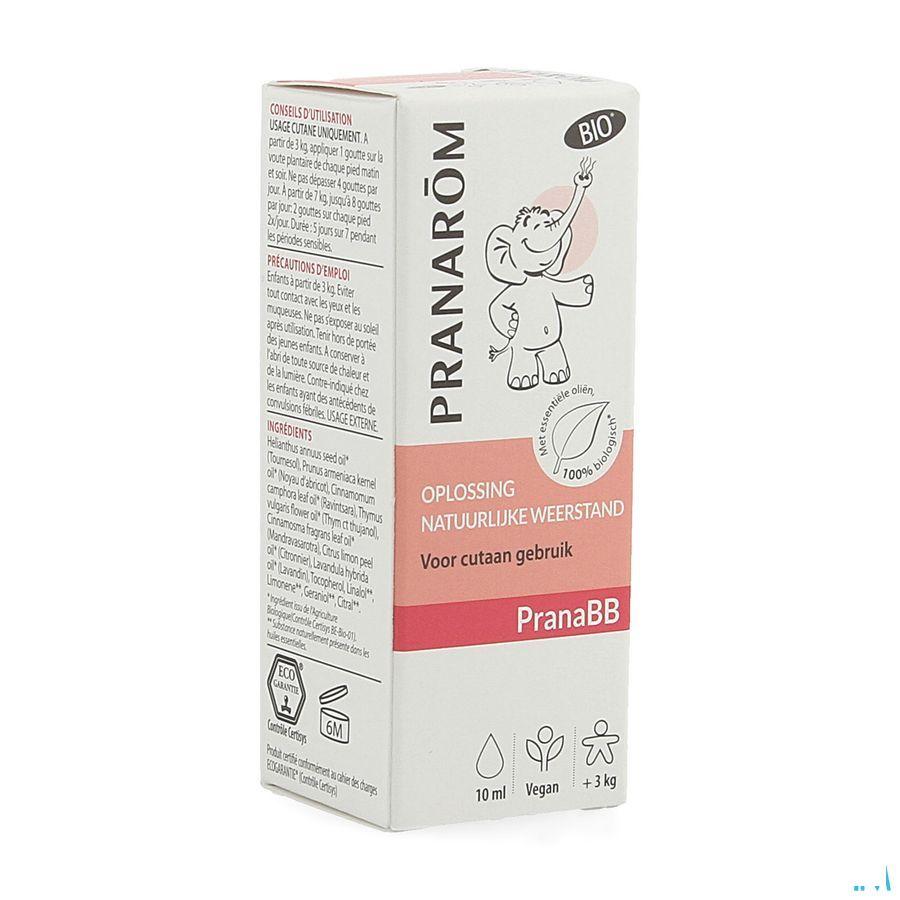 Pranabb Bio Opl. Natuurlijk.Weerstand Uitwend.10 ml  -  Pranarom